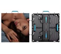 Écran vidéo 250*250mm pour P3.91 / P4.81, armoire incurvée à 45 degrés 500x1000, luminosité Botai, événements extérieurs, écran LED P3.91