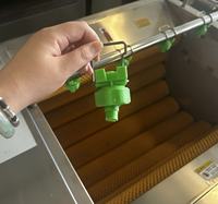 Industriële voedselverwerkingsborstelwasmachine van roestvrij staal voor het reinigen van groenten en fruit