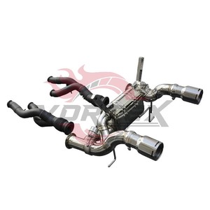 Vortex Car Muffler for Lamborghini Aventador LP700 Upgrade SVJ Valved Full Exhaust System With Downpipe Factory - Product Image 2