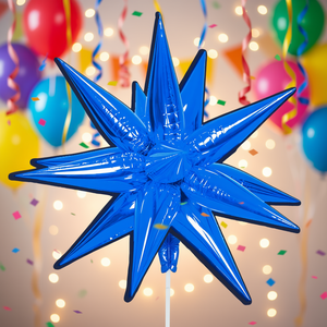 Globo de Mylar con Forma de Estrella para Fiestas, 67 cm, Decoraciones Metálicas para Fiestas de Cumpleaños - Product Image 3