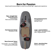 Producto Popular: Jet Surfing, Deporte Acuático Extremo, Equipo Eléctrico, Jet Surfing con Control Remoto Inalámbrico, Jet Wakeboard, Juguete Acuático