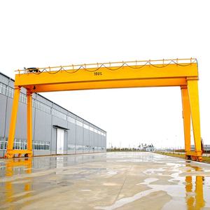 رافعة قنطرية متحركة بالسكك الحديدية الكهربائية مزدوجة الشعاع - Product Image 2