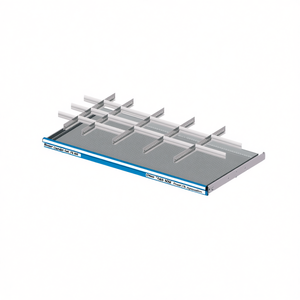 Ensemble de séparateurs de tiroirs Fami 78x36 mm, hauteur frontale 75 mm, pour l'organisation des tiroirs - Product Image 3
