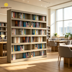Libreria in Legno Resistente e Capiente per Scuole e Biblioteche, Produzione OEM ODM Everpretty - Product Image 1