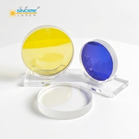 Steedu Yeni Yüksek Hassasiyetli 37*7 Kuvars Lazer Kafa Koruyucu Lens Fiber Kesme Kaynak Makinesi için 1064nm Koruma Penceresi