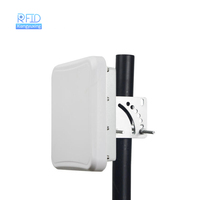20M longue portée intégré Weigand rfid uhf lecteur avec 12dbi uhf rfid antenne pour système de stationnement