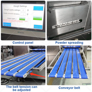Máquina Comercial OCEAN para Formar Bolas de Masa de Galletas, Pizza, <span class=keywords><strong>Pan</strong></span> Pita, Roti, Divisora y Redondeadora de Masa Continua - Product Image 4
