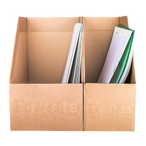 Hộp Đựng Sách Để Bàn Hộp Đựng Sách Bằng Giấy Kraft Thông Tin Văn Phòng Phẩm Cho Học Sinh Hộp Đựng Sách Hộp Đựng Sách - Product Image 6