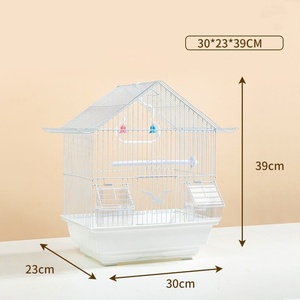 Portable Outdoor Small and Medium Wild Bird <b>Cages</b> Luxury Viewing Parrot <b>Cages</b> Pet Breeding Reinforced Mynah Birdcage - Product Image 6