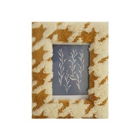 Cadre photo en peluche avec logo personnalisé, style européen, support d'affichage rectangulaire en tissu Teddy avec couleur personnalisée