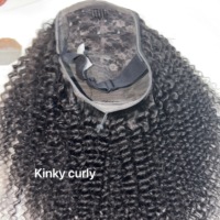 Perruques mi-tête en cheveux naturels bruts du Cambodge avec cordon de serrage, vente en gros, perruque sans colle prête à porter, densité 180% 200%