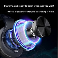 Casque audio sans fil de qualité supérieure, circum-auriculaire, pour studio, avec prise en charge du monitoring des instruments de musique et câble auxiliaire 6,5 mm