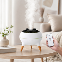 Nouvel humidificateur aromathérapeutique dynamique en forme de méduse, vaporisateur à sept couleurs, humidificateur ultrasonique à brume froide