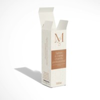 Boîtes d'emballage personnalisées pour cosmétiques, parfums, faux cils, huiles essentielles, en carton recyclable, impression de logo, MOQ 50 pièces
