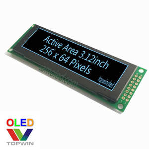 <span class=keywords><strong>3</strong></span>.12 polegadas oled display painel 256x64 pixel 16 acinzentado amarelo branco azul oled módulo ssd1322 qualidade garantida - Product Image 5