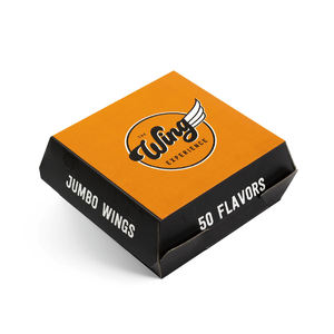 Boîte à hamburger Nafees personnalisée avec logo et maquette de design pour la <span class=keywords><strong>livraison</strong></span> de repas de fête, emballages pour sandwichs et hamburgers - Product Image 4