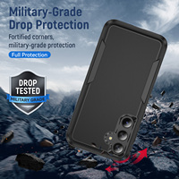 Funda Protectora para S25 FE/S22/S23 Plus/S21/S24 FE/A53/A24/A17/A54/A16/5G con Material TPU+PC y Protección Magnética