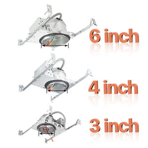Luminaria LED Empotrable para Techo con Clasificación IC y Hermética, Carcasa para Iluminación Empotrada de Nueva Construcción - Product Image 2
