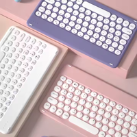 Keyboard Nirkabel Harga Terbaik untuk iPad 10/11 inci dengan Keyboard Model Circular Hat