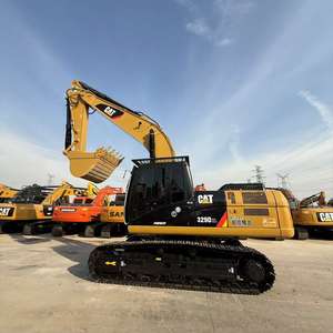 Pelle hydraulique sur chenilles Caterpillar 329D2L d'occasion avec pompe à moteur et PLC haute efficacité 2020 modèle 2000 heures en stock - Product Image 2