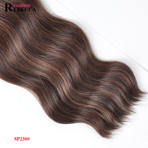 Rebecca thời trang chất lượng cao tổng hợp tóc phổ biến giá rẻ tổng hợp tóc Hot bán tổng hợp tóc mở rộng - Product Image 4