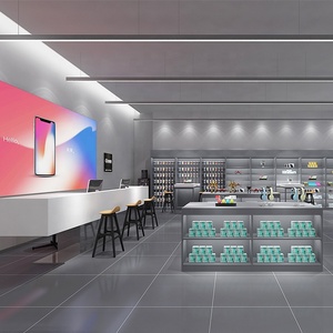 Diseño Interior Personalizado para Tienda de Teléfonos Móviles, Mueble Exhibidor para Teléfonos Móviles, Estante para Exhibición de Celulares - Product Image 6
