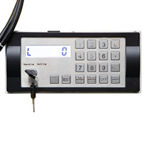 Pièces de distributeur de carburant Bernet, clavier en acier inoxydable, clavier métallique horizontal avec touches pour distributeur de carburant