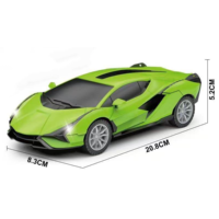 Voiture de course électrique télécommandée 4 canaux 1:22 à bas prix, modèle de simulation RC sportive