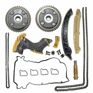 TIMING CHAIN KIT FOR MERCEDES C CLASS 1.8L M271 VVT PULLEY 2710521016 2710521116 2710520416 A2710500900 A2710500800