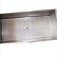 Table de décapsulage en acier inoxydable avec filtre à miel et bac de récupération des cires