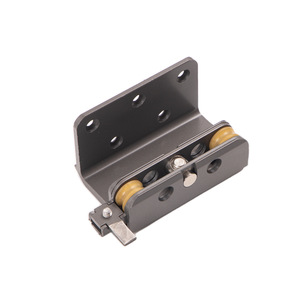 Concealed External Sliding Door Track Hardware 40Mm Cold Rolled Aluminum Alloy Durable Minimalist Design - Product Image 3