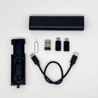 Adaptateur de câble de données intégré multifonctionnel 60W à charge rapide, compatible iOS, à angle droit, pour ordinateur/imprimante