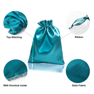 Tùy chỉnh <span class=keywords><strong>satin</strong></span> dây rút túi với Ribbon xử lý và mẫu thư <span class=keywords><strong>satin</strong></span> dây rút túi với biểu tượng tùy chỉnh - Product Image 3