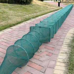 Có thể gập lại Lưới Đánh Cá bẫy bẫy tôm Crawfish Bẫy lưới đánh cá tôm cua đúc mang lưới - Product Image 4