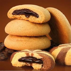 Máquina automática de incrustación de galletas rellenas, máquina para hacer galletas con chispas de Chocolate, máquina de llenado y formación de galletas a la venta - Product Image 5