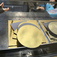 Carton de présentation de gâteau de qualité alimentaire personnalisé en gros Panneau de base de tambour à gâteau en marbre