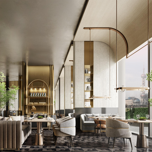 Wholesale End To End Contemporary Luxury Bedroom Furniture Sets for 5 Star Hotels Including <b>Bed</b> Wardrobe and Sofa - Product Image 4