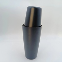 Livraison rapide, ensemble de shakers en acier inoxydable SS304, outils de bar, style américain, fournitures de barman en gros, stock en vrac