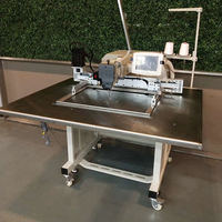 Machine à coudre industrielle pour la création de patrons programmables sur ordinateur, avec points de couture pour vêtements