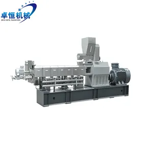CE twin screw extruder dog cat feed food machine animal pets feeds production line equipment
