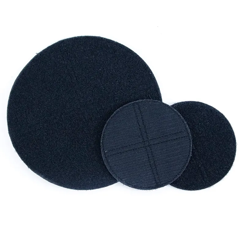 5mm Interface Sanding Pad 150mm Super Thin Hook and Loop interface pad without Holes