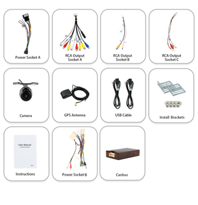 Android 12 Car Audio DVD GPS pour Toyota Fortuner 2008-2014 Radio AM FM RDS TV Music Wifi Car Dvd Player Navigation GPS - Product Image 5