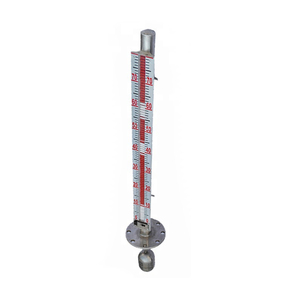 Jauge de niveau à clapet magnétique, jauge de niveau numérique industrielle en acier inoxydable pour stockage d'eau 4-20 mA, mesureur de niveau magnétique 4-20 mA - Product Image 4