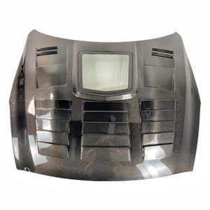 Углеродное волокно капот со стеклом для GTR R35 botnet Bodykit - Product Image 1
