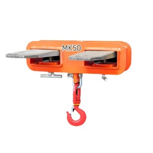 Kuku Forklift <b>Hook</b> Alloy Rotatable <b>S</b> Type Balancer <b>Hook</b> For Forklift Forks 45 Ton Capacity Drum Lifter - Product Image 2