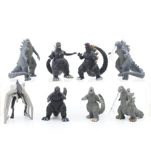 Set <span class=keywords><strong>di</strong></span> 8 Pezzi SHILI Godzilla in PVC Scala 1/100, Action Figure a Tema <span class=keywords><strong>Film</strong></span> e TV, Modellini Figurine per Microlandscape - Product Image 6