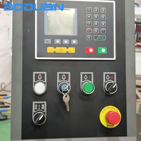 Machine de pliage automatique de tôles d'aluminium Boduan WC67K-80T2500MM avec contrôleur TP10S, presse plieuse hydraulique NC 2 axes, pompe à moteur