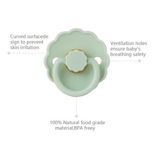 Sucette orthodontique en latex de caoutchouc naturel sans BPA pour bébés de 0 à 12 mois – Vente en gros - Product Image 5