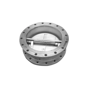 304 thép không gỉ H46 loạt kẹp đôi Flap đu mặt bích van kiểm tra - Product Image 1