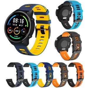 Compatible con el <span class=keywords><strong>Amazfit</strong></span> <span class=keywords><strong>GTR</strong></span> 2/3/3 Pro/4.A. Correa deportiva de silicona de 22 mm adecuada para hombres y mujeres como correa de repuesto. - Product Image 2